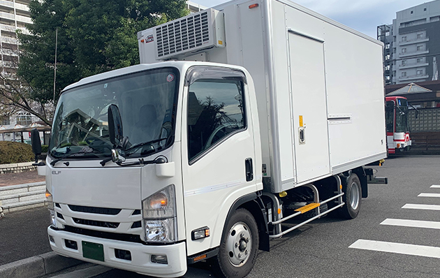自社配送車両のイメージ