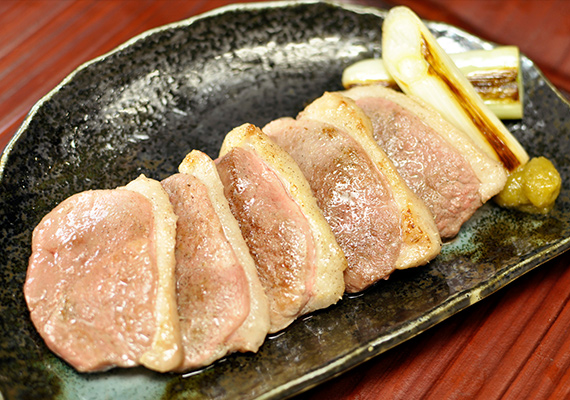 鴨ロース前菜