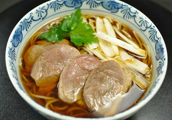 〆の鴨南蛮そば・うどん