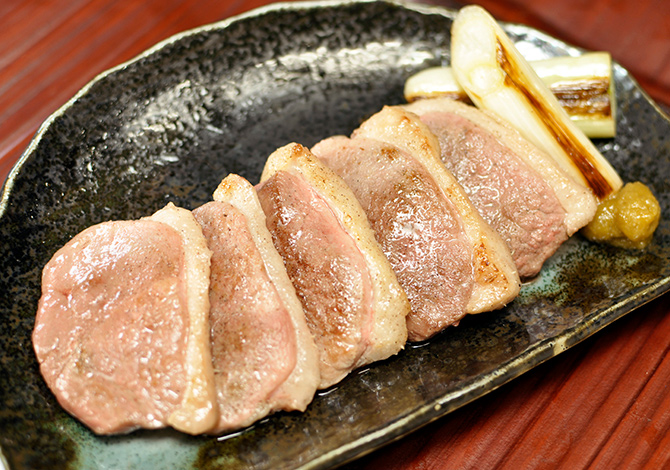 鴨ロース（焼き物・前菜）