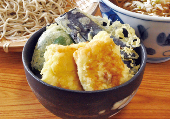 ミニゆば天丼