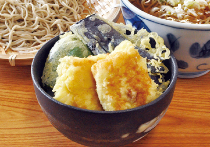 生ゆば天丼