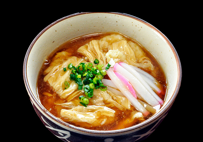 ゆばあんかけ蕎麦